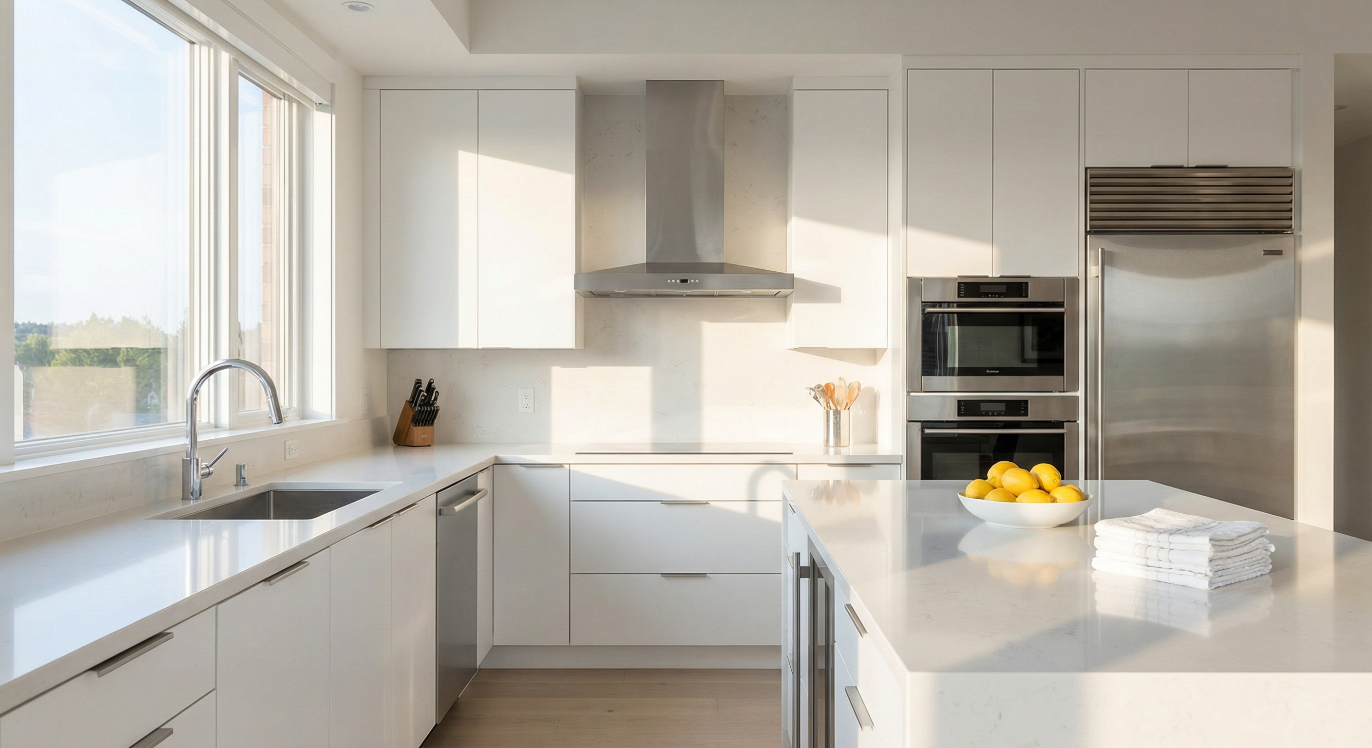 Pulizie profonde - cucina splendente